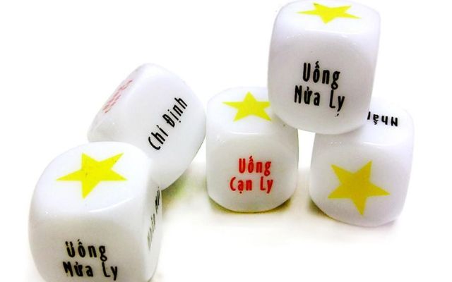 Bộ xí ngầu uống rượu 5 viên