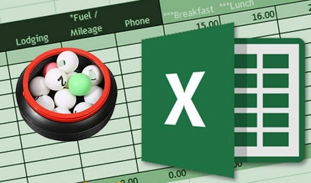 Phần mềm Excel hỗ trợ tính lô đề