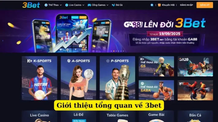 Giới thiệu tổng quan về 3bet